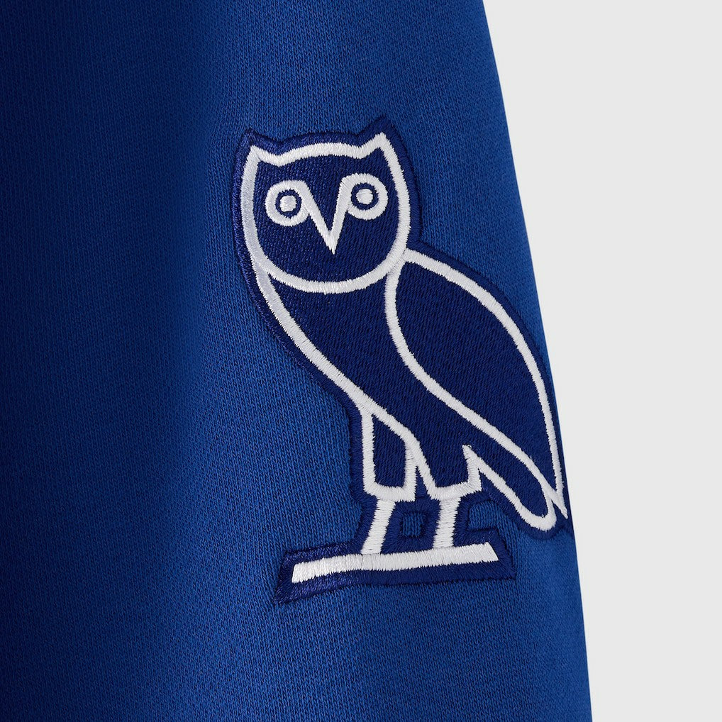 New York Giants OVO x NFL Unisex Full-Zip Waffle-Lined Hoodie - Royal on sale