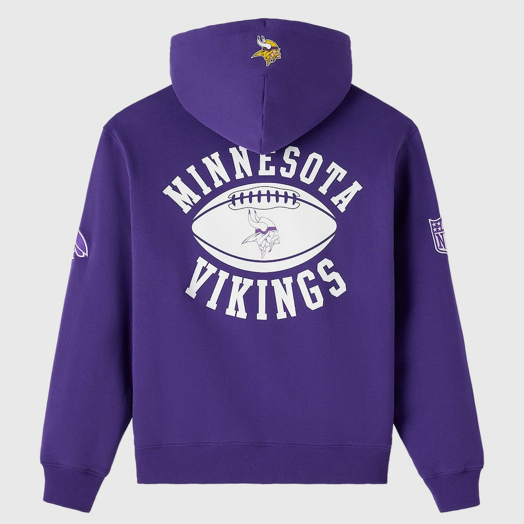 Minnesota Vikings OVO x NFL Unisex Full-Zip Waffle-Lined Hoodie - Purple on sale