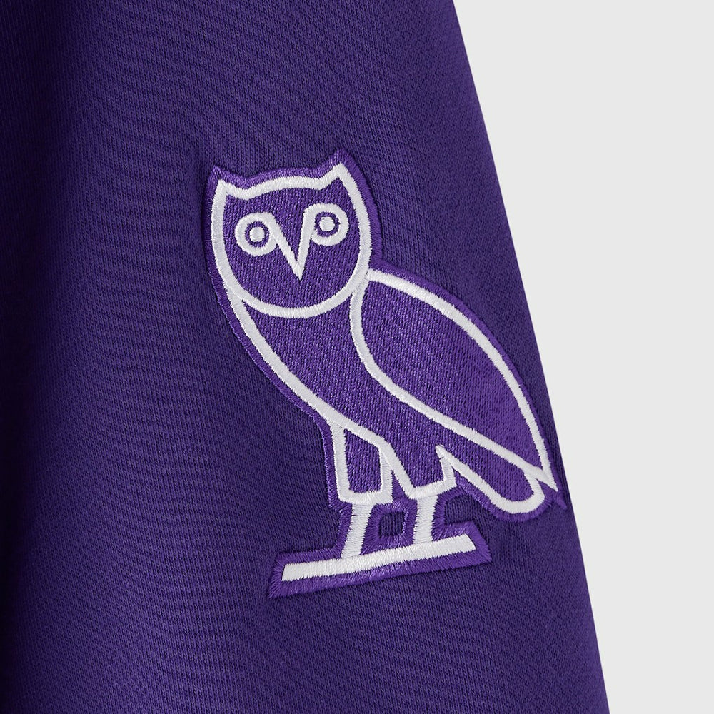 Minnesota Vikings OVO x NFL Unisex Full-Zip Waffle-Lined Hoodie - Purple on sale