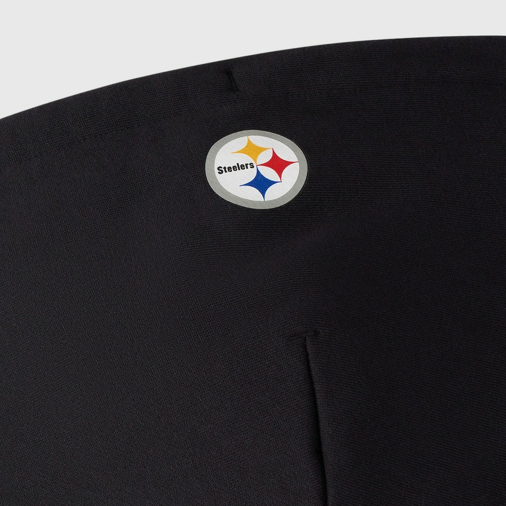 Pittsburgh Steelers OVO x NFL Unisex Full-Zip Waffle-Lined Hoodie - Black online