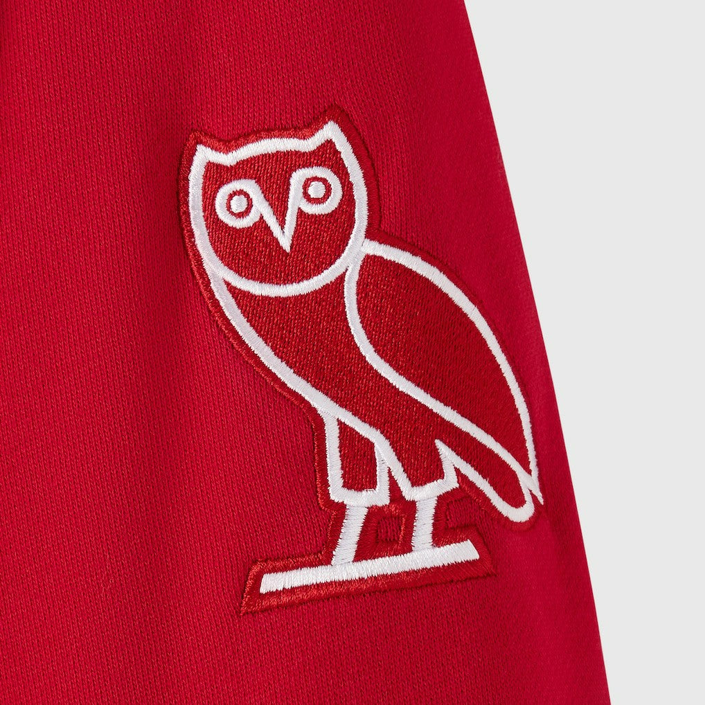 San Francisco 49ers OVO x NFL Unisex Full-Zip Waffle-Lined Hoodie - Scarlet online