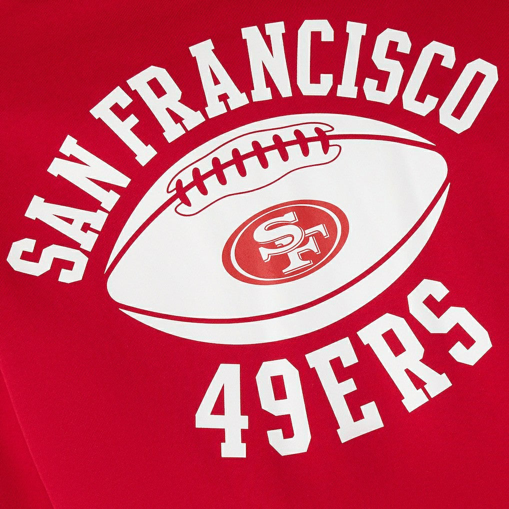 San Francisco 49ers OVO x NFL Unisex Full-Zip Waffle-Lined Hoodie - Scarlet online