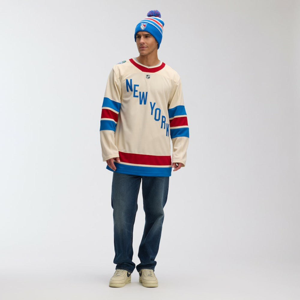 New York Rangers Fanatics 2026 NHL Winter Classic Authentic Pro Jersey Beige