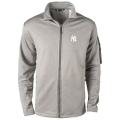 New York Yankees Dunbrooke Pacific Full-Zip Fleece Jacket - Heather Gray