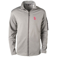 St. Louis Cardinals Dunbrooke Pacific Full-Zip Fleece Jacket - Heather Gray