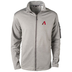 Arizona Diamondbacks Dunbrooke Pacific Full-Zip Fleece Jacket - Heather Gray
