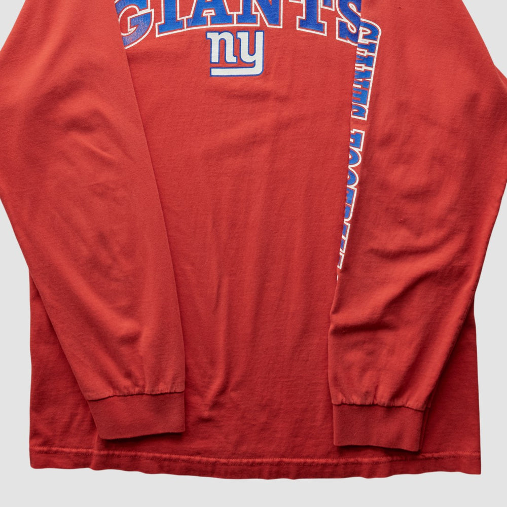 New York Giants NFL 2000s Long Sleeve T-shirt - Red Vintage outlet