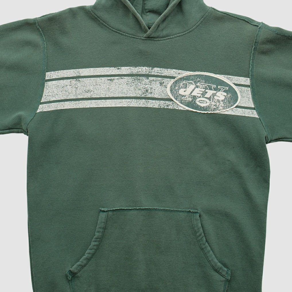 New York Jets 2000s Hooded Pullover Sweatshirt - Green Vintage outlet