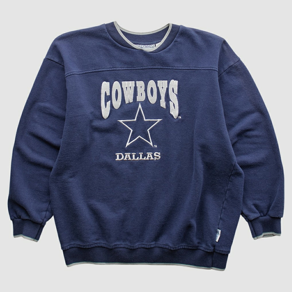 Dallas Cowboys 2000s Pullover Sweatshirt - Navy Vintage discount
