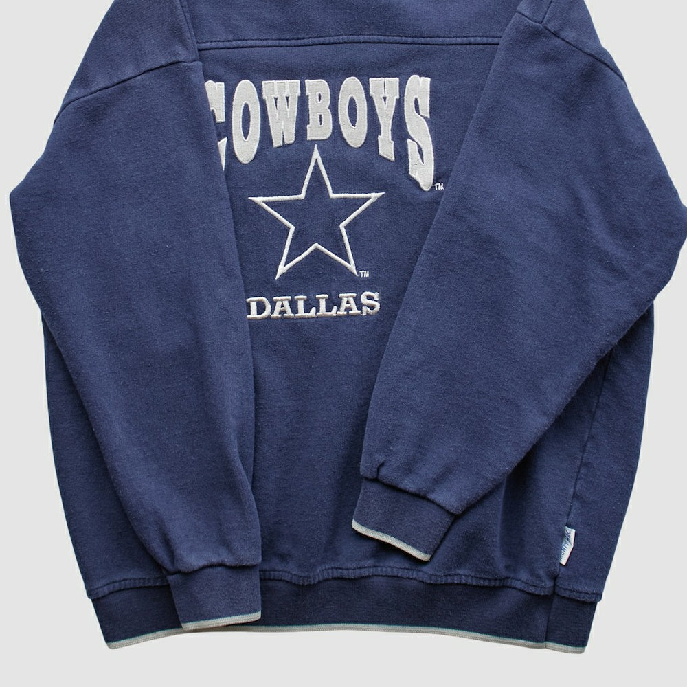 Dallas Cowboys 2000s Pullover Sweatshirt - Navy Vintage discount