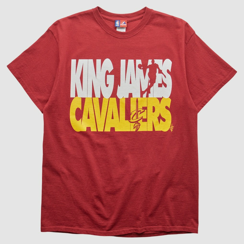 Cleveland Cavaliers Majestic 2000s T-shirt sale - Maroon Vintage | Vintage on sale