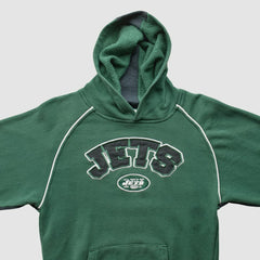 New York Jets NFL 2000s Hooded Pullover Sweatshirt - Green Vintage outlet