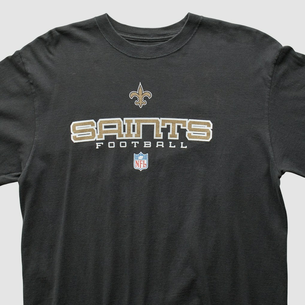 New Orleans Saints 2000s Long Sleeve T-shirt - Black Vintage discount