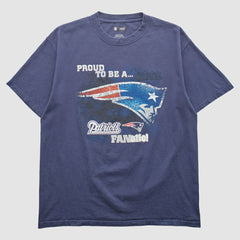 New England Patriots 2010s T-shirt - Navy Vintage sale