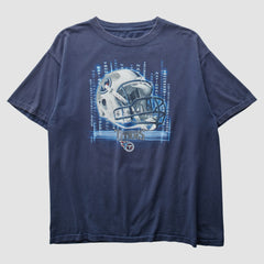Tennessee Titans 2000s T-shirt - Navy Vintage on sale