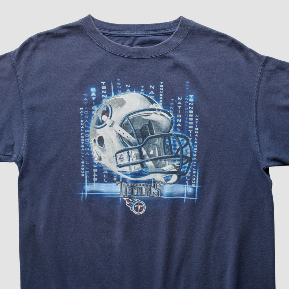 Tennessee Titans 2000s T-shirt - Navy Vintage on sale