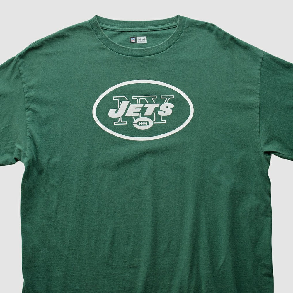New York Jets 2010s Long Sleeve T-shirt - Green Vintage sale