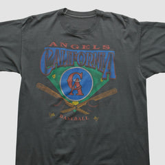 Los Angeles Angels 90s T-shirt - Charcoal Vintage