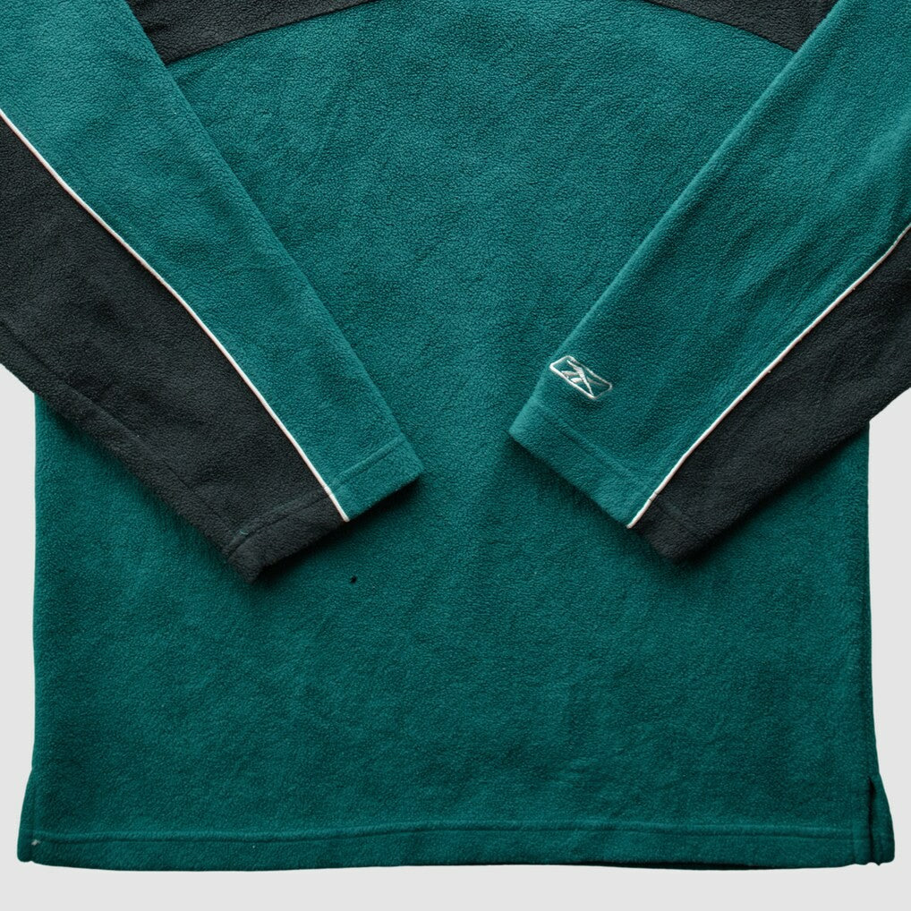 Philadelphia Eagles NFL 2000s 1/4 Zip Sweatshirt - Green Vintage cheap