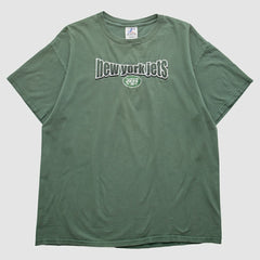 New York Jets Logo Athletic 2000s T-shirt - Green Vintage online