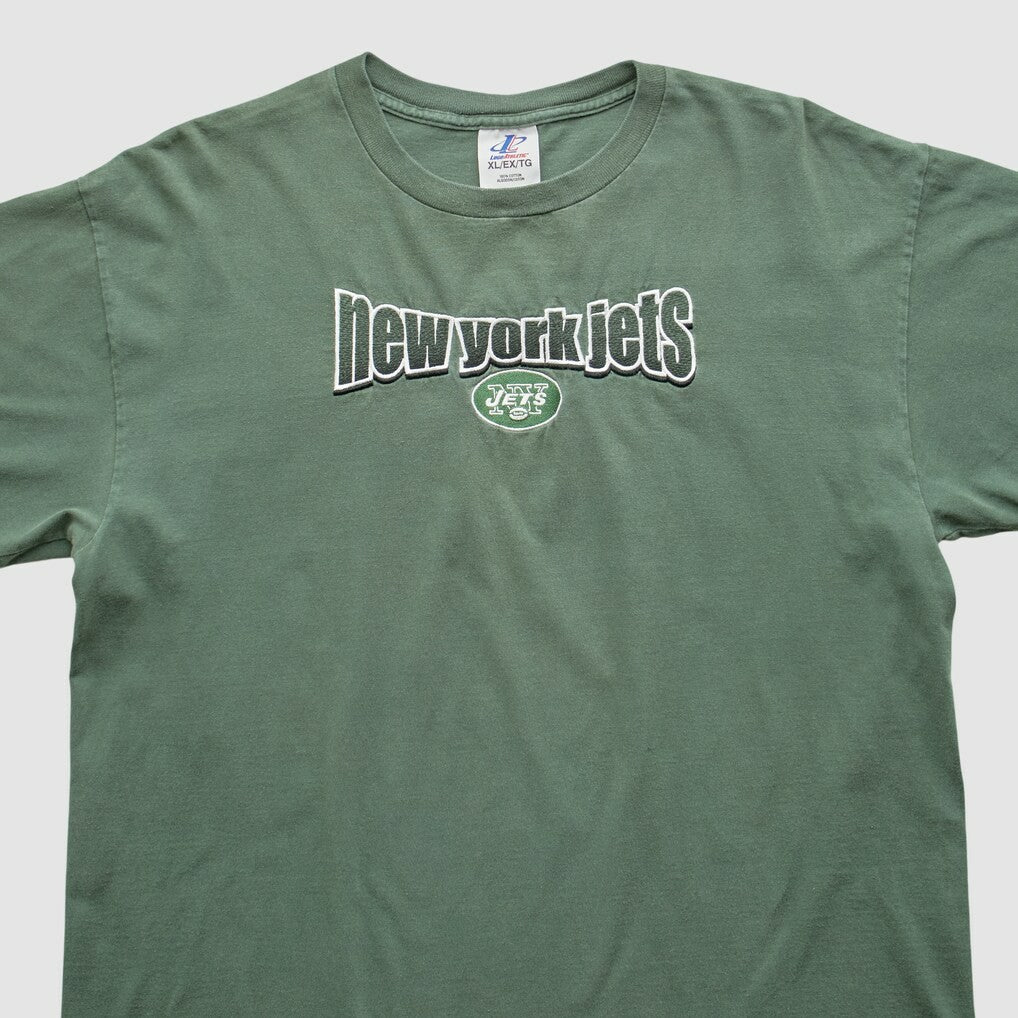 New York Jets Logo Athletic 2000s T-shirt - Green Vintage online