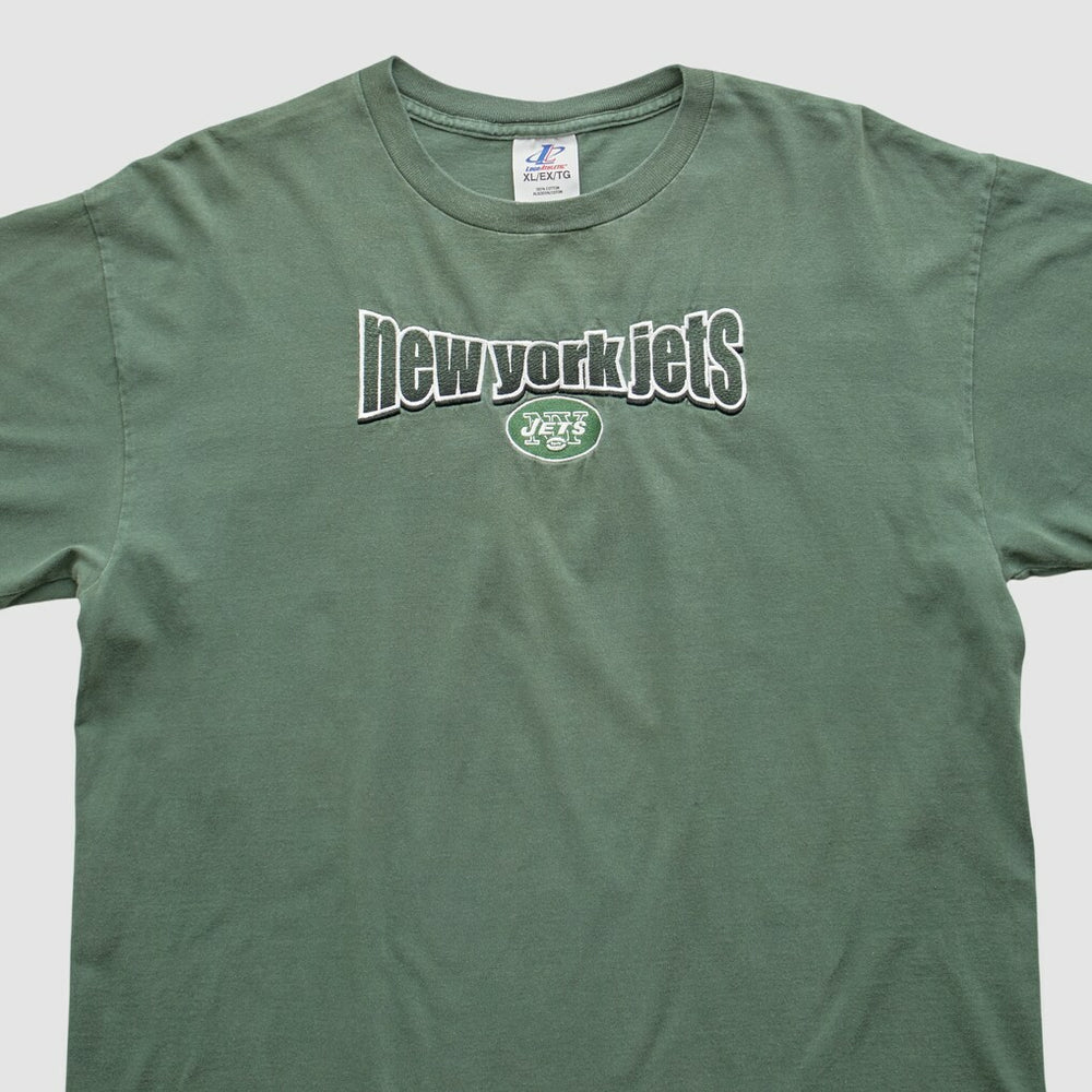 New York Jets Logo Athletic 2000s T-shirt - Green Vintage online