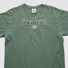 New York Jets Logo Athletic 2000s T-shirt - Green Vintage online