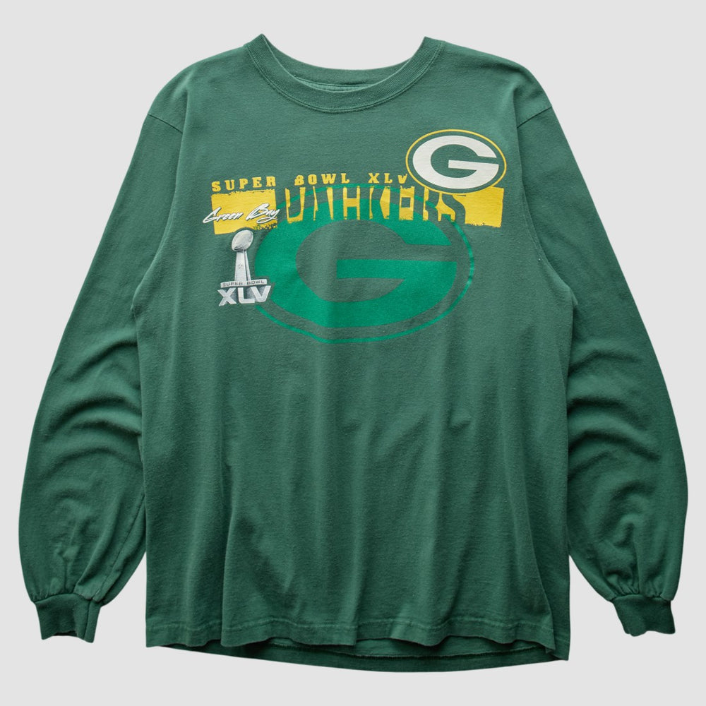 Green Bay Packers 2011 Long Sleeve T-shirt - Green Vintage online
