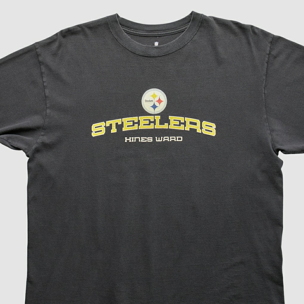 Pittsburgh Steelers NFL 2000s Long Sleeve T-shirt - Black Vintage on sale