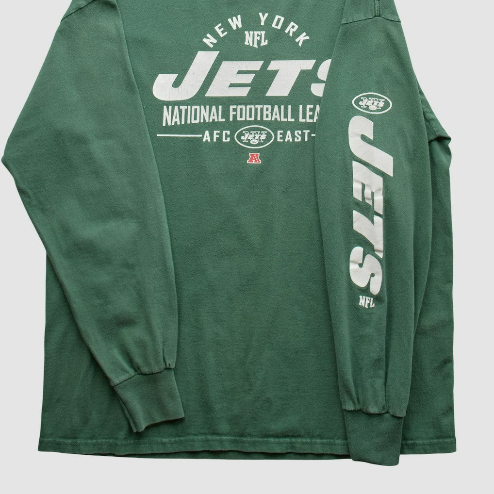 New York Jets 2010s Long Sleeve T-shirt - Green Vintage for sale