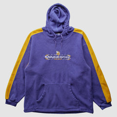 Minnesota Vikings NFL 2000s Hooded Pullover Sweatshirt - Purple Vintage sale