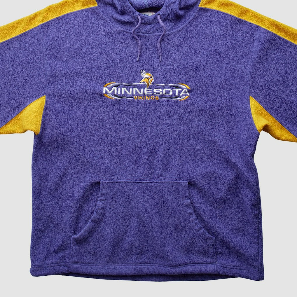 Minnesota Vikings NFL 2000s Hooded Pullover Sweatshirt - Purple Vintage sale