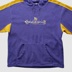 Minnesota Vikings NFL 2000s Hooded Pullover Sweatshirt - Purple Vintage sale