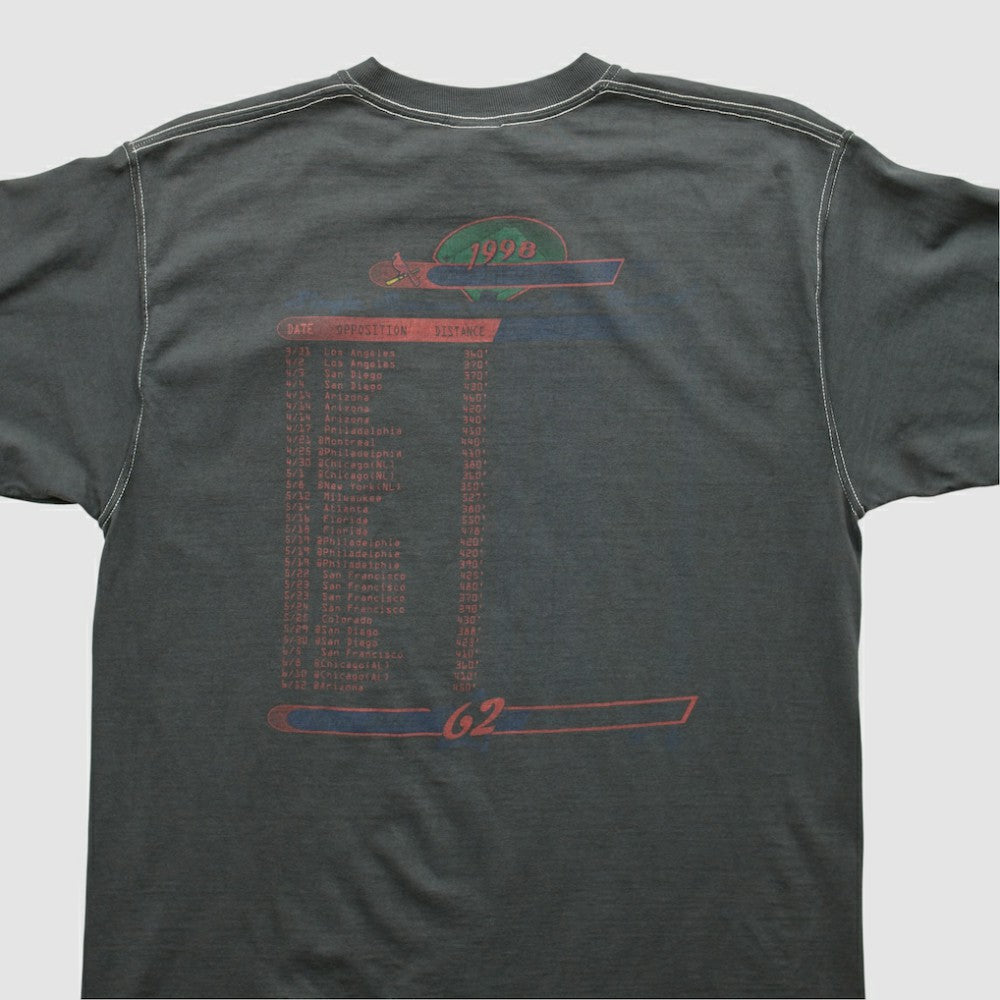 St. Louis Cardinals Pro Player 1998 T-shirt - Charcoal Vintage