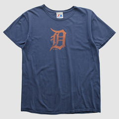 Detroit Tigers Majestic 2010s T-shirt - Navy Vintage