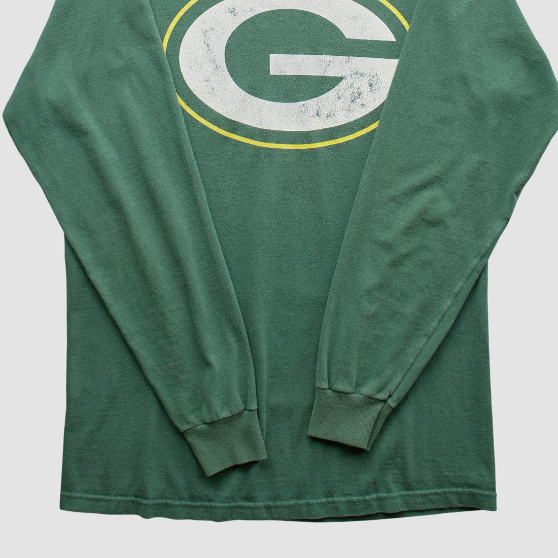 Green Bay Packers Reebok 2000s Long Sleeve T-shirt - Green Vintage online