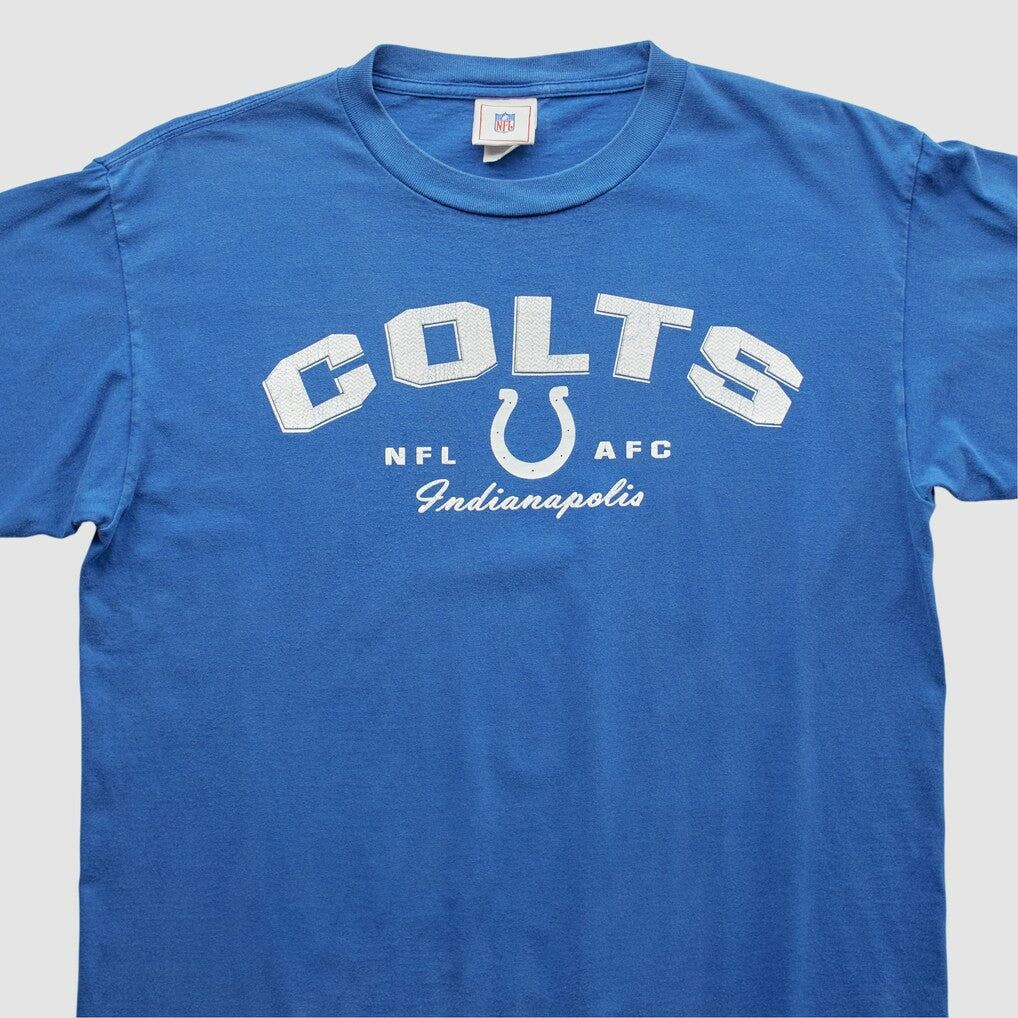 Indianapolis Colts NFL 2000s Long Sleeve T-shirt - Blue Vintage for sale