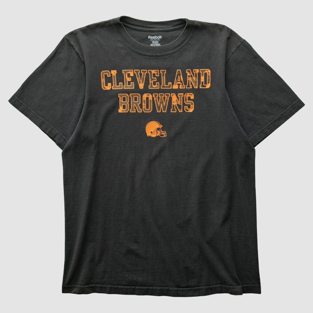 Cleveland Browns Reebok 2000s T-shirt - Black Vintage for sale