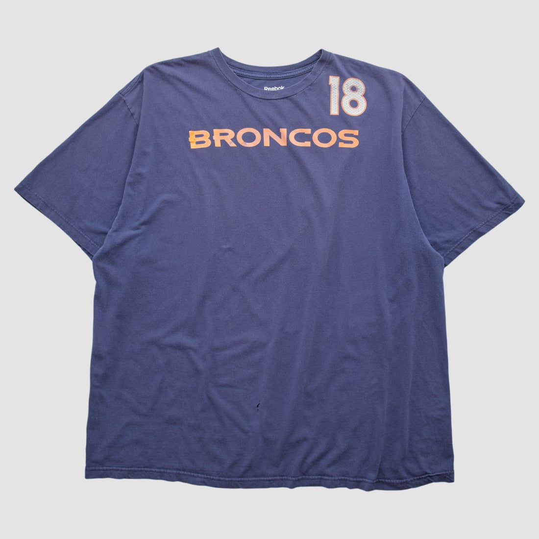 Denver Broncos Reebok 2010s T-shirt - Navy Vintage online
