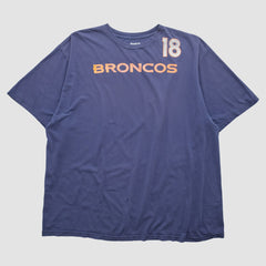 Denver Broncos Reebok 2010s T-shirt - Navy Vintage online