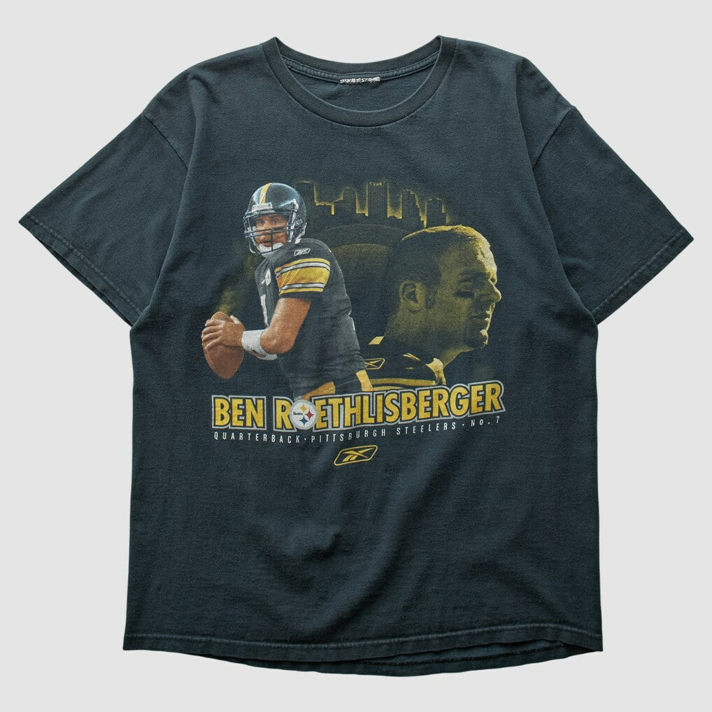 Pittsburgh Steelers Reebok 2000s T-shirt - Black Vintage online