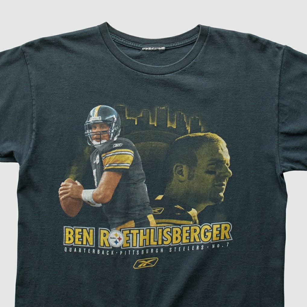 Pittsburgh Steelers Reebok 2000s T-shirt - Black Vintage online