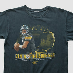 Pittsburgh Steelers Reebok 2000s T-shirt - Black Vintage online