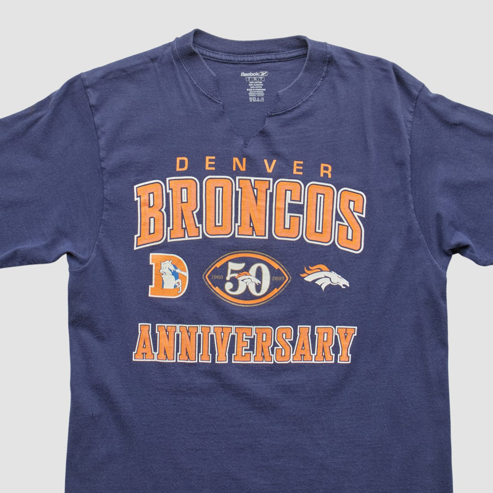 Denver Broncos Reebok 2009 T-shirt - Navy Vintage discount