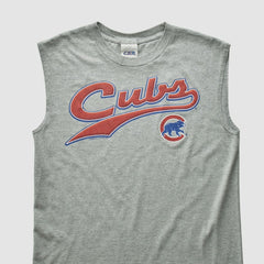 Chicago Cubs CSA 2000s Tank - Heather Gray Vintage