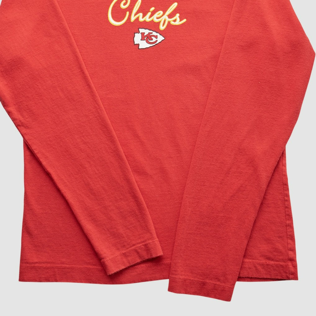 Kansas City Chiefs NFL 2000s Long Sleeve T-shirt - Red - S Vintage outlet