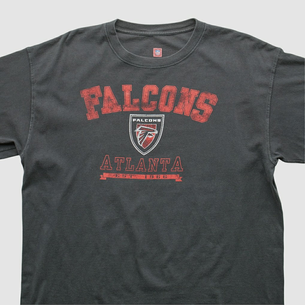 Atlanta Falcons NFL 2000s T-shirt - Charcoal Vintage cheap