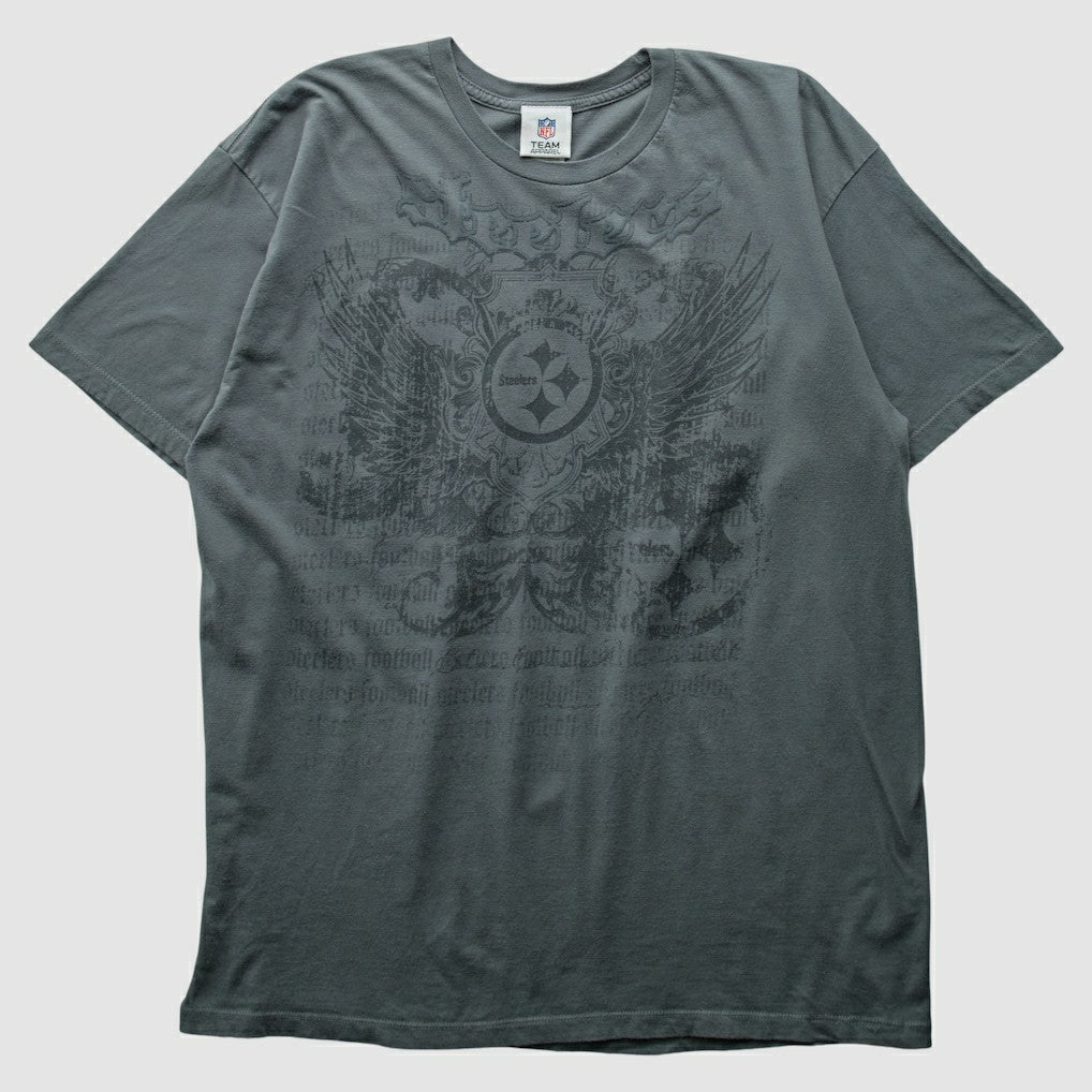 Pittsburgh Steelers NFL 2010s T-shirt - Charcoal Vintage online