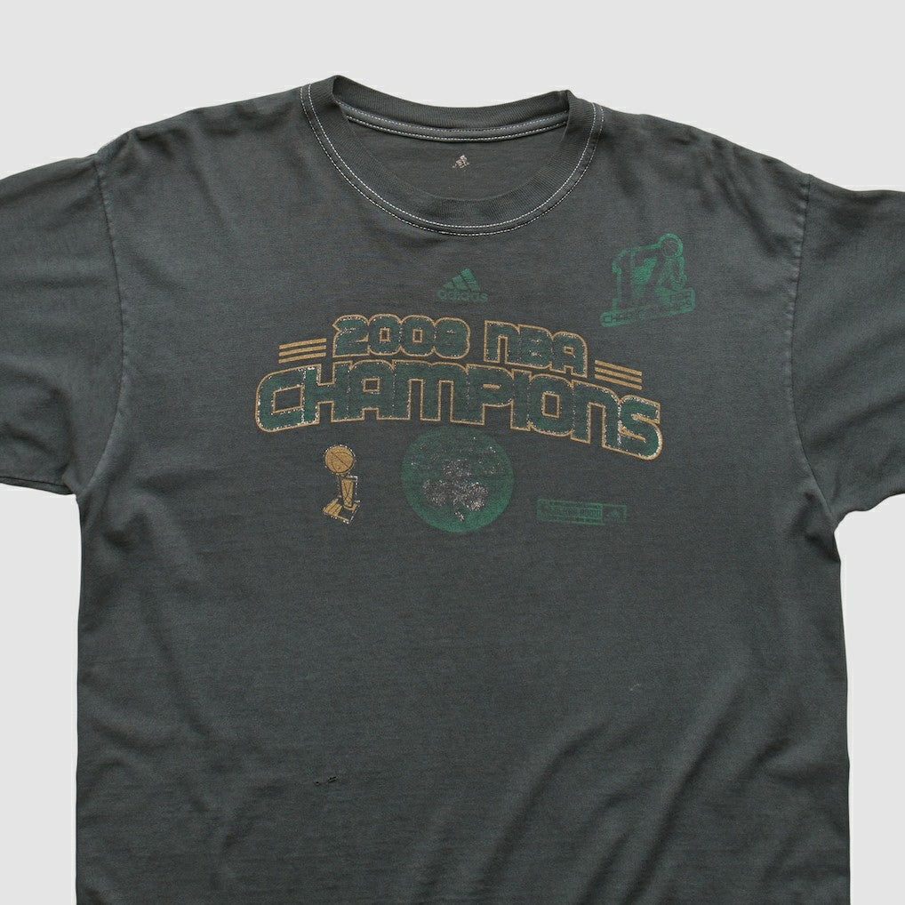 Boston Celtics 2008 T-shirt - Charcoal Vintage | Adidas sale