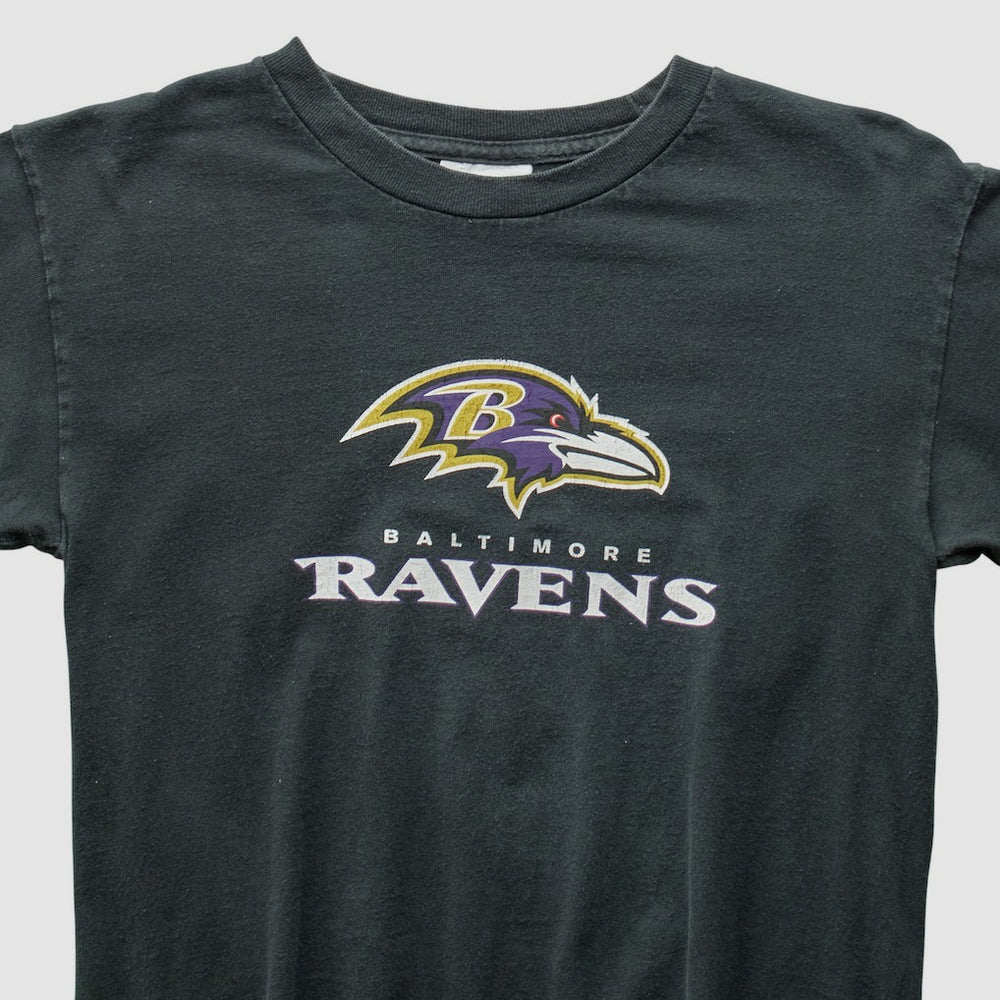 Baltimore Ravens Reebok 2000s Long Sleeve T-shirt - Black Vintage on sale